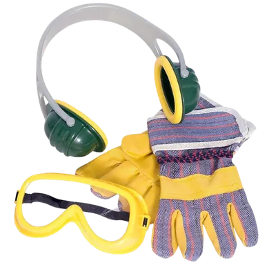 Set accesorii de jucarie Bosch, Manusi, ochelari si casti, 8535 Theo Klein