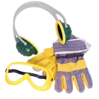 Set accesorii de jucarie Bosch, Manusi, ochelari si casti, 8535 Theo Klein