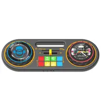 Consolă DJ pentru copii iDance - Cu 2 playere, crossfader, lumini