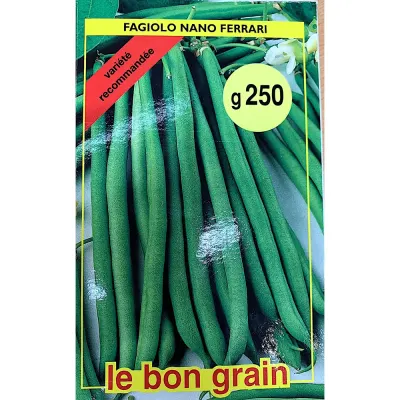 Seminte fasole verde Ferrari 250 gr, Le Bon Grain - Default Title