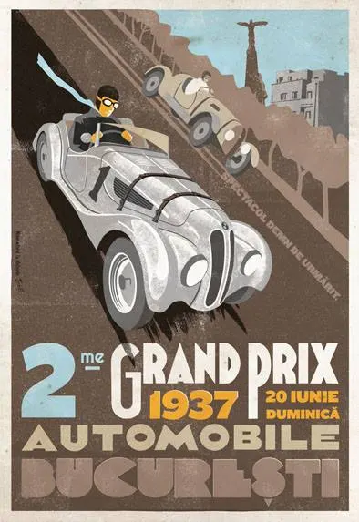 Poster - Grand Prix Bucuresti