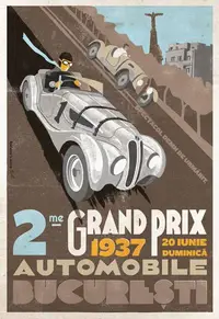Poster - Grand Prix Bucuresti