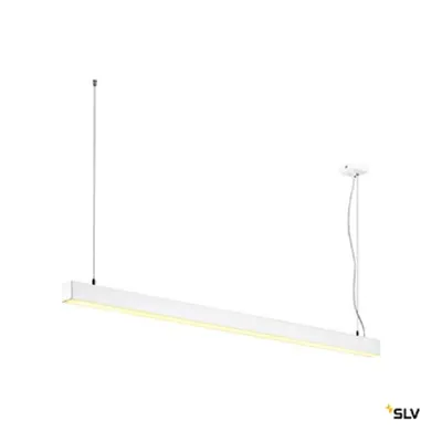 Q-LINE SINGLE LED, suspendat, DALI dimm, 1500mm, alb