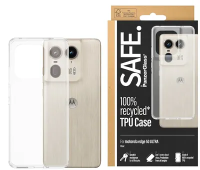 Husă SAFE - Motorola Edge 50 Ultra, transparent