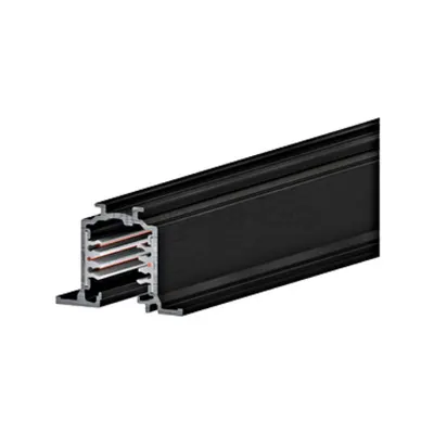 Track On 3 Phase Electric Track Recessed Dali Black