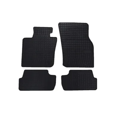 Set covorase auto din cauciuc Mini Cooper III S 2014- prezent, presuri FROGUM, Negru