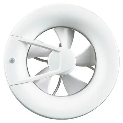 Ventilator inteligent Blauberg - O2 Supreme, Wi-Fi, Ø100/125 mm, alb