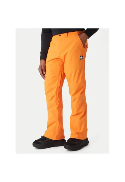 Pantaloni sport barbati portocaliu - pentru snowboard