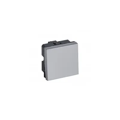 Intrerupator cap scara Arteor 10 AX 250 V~ - 2 module versiune patrata - alu