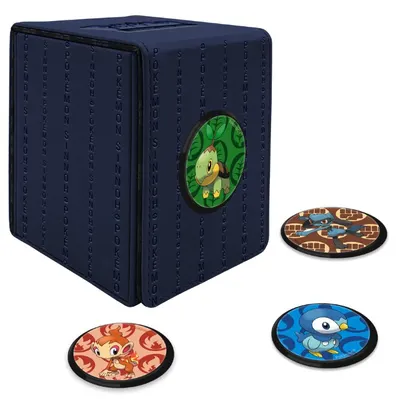 Cutie pentru cărți Ultra Pro Pokemon TCG: Sinnoh Alcove Click Deck Box (100+ buc.)