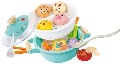 Set de gătit pentru joacă HaPe International - Little Chef, 21 piese