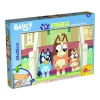 Puzzle de colorat - bluey & mr monkey jocks (24 piese)