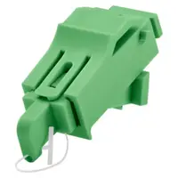 Sc/apc Angled Adapter - Green (ral 6018)