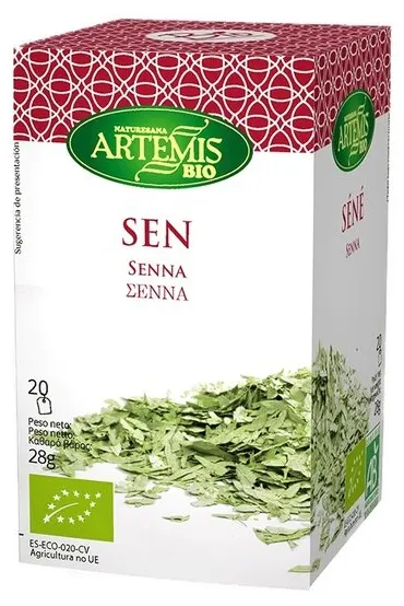 Ceai bio din senna, 20 pliculețe filtrante, Artemis Bio