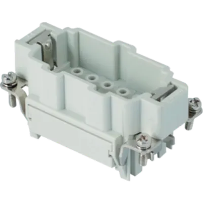 Contector industrial Tata - 57X27 - 10P + E 16A 500V / 6kV / 3 - CRIMP CONNECTION - GRI