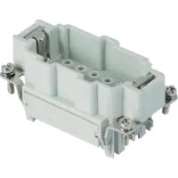 Contector industrial Tata - 57X27 - 10P + E 16A 500V / 6kV / 3 - CRIMP CONNECTION - GRI