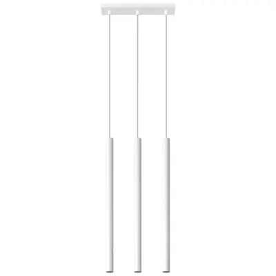 Lampa suspendata PASTELO 3 alb