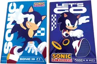 Caiet GIM Sonic - Lets Go, B5, 40 file, asortiment