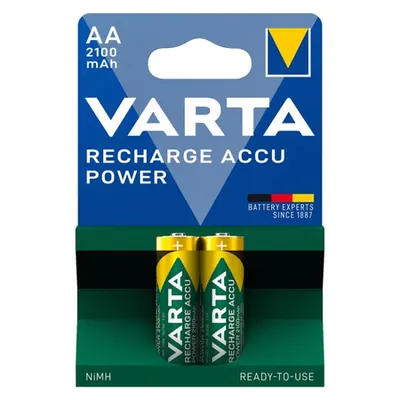 Varta Acumulatori 2100mAh Preincarcati 1.2V Ni-MH AA R6 B2