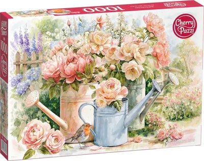 Puzzle Cherry Pazzi din 1000 piese - Dragoste pentru grădină