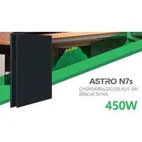 Panou fotovoltaic bifacial ful black 450W Astronergy – Eficienta ridicata si tehnologie de top