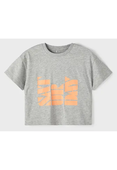 Tricou din bumbac organic cu text