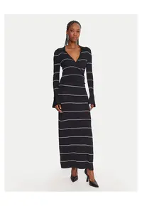 Rochie tricotata de dama bleumarin - fabrica de calitate