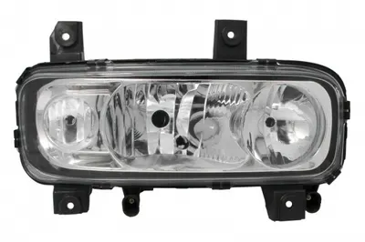 Far dreapta (H1 H7 W5W, electric, cu motor, cu lumina de ceata, culoare insert: crom platinat)