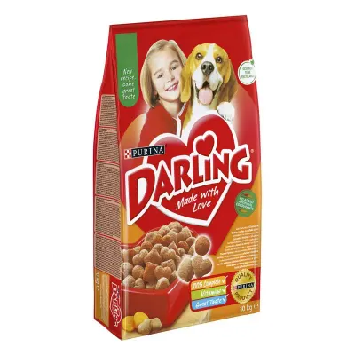 Hrana uscata pentru caini Darling cu pui legume 10 kg