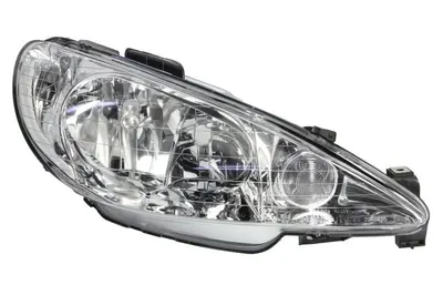 Far dreapta potrivit PEUGEOT 206 1998-2009 - (H7, reglaj electric, do 04.06)