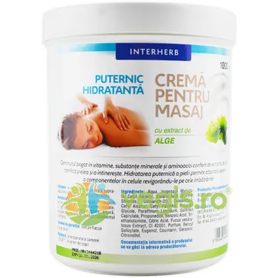 Crema pentru Masaj cu Alge Marine 1000ml