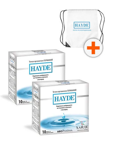 Hayde Germaniu organic lichid, 2 x 10 stickuri, Abo Pharma