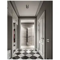 Spot STAF Nisipiu Negru Aluminiu LED GU10 2x10 Wat IP20 220-240 Volt Fara bec