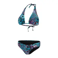 Costum inot femei 2 piese - Mix & Match Triangle - Albastru I Negru
