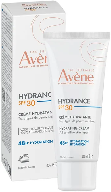 Avène Hydrance Cremă hidratantă pentru față, SPF30, 40 ml