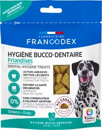 Francodex, recompense pentru igiena dentara, caini, 75 g