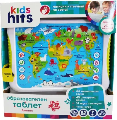 Tabletă educațională Kids Hits - Alfabet distractiv