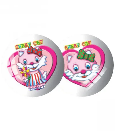 Minge mare din PVC Sweet cat 23 cm