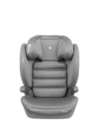 Scaun auto cu isofix KikkaBoo 100-150 cm i-Track i-SIZE Light Grey