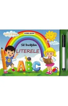 Sa invatam literele: ABC. Scrie si sterge Ed.2025