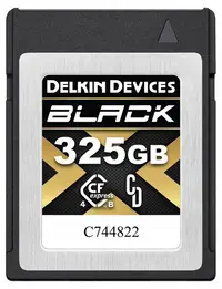 Card de memorie Delkin - BLACK, 325GB, CFexpress Type B
