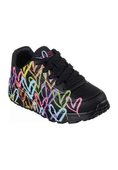 Skechers Uno Lite Spread The Love 314064L/BKMT Zwart-32