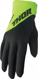 Manusi atv cross Thor Spectrum pentru vreme rece, culoare negru verde, marime L