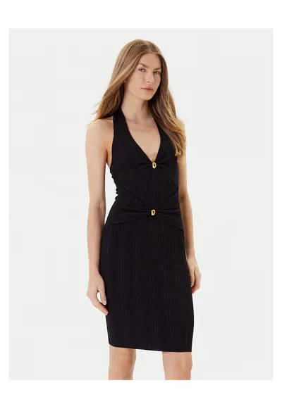 Rochie tricotata - neagra
