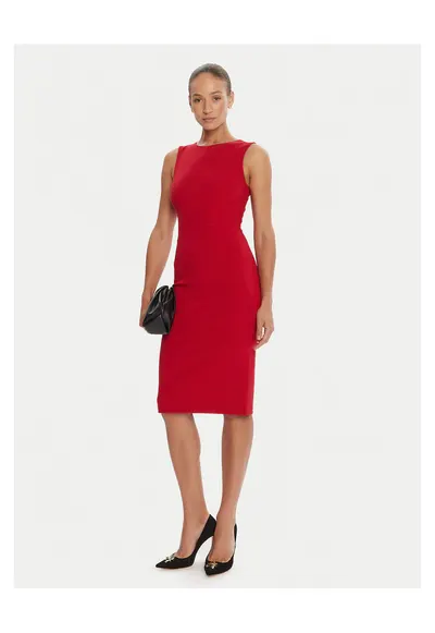 Rochie cocktail dama rosu