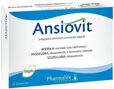 Ansiovit, 30 tablete, Pharmalife Research