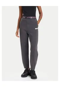 Pantaloni de trening pentru femei - Emporio Armani - gri -