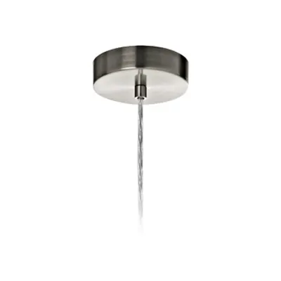 Canopy 1-fold, surface mounted satin