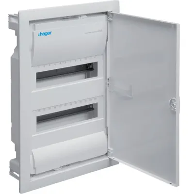 Tablou Volta montaj incastrat 24 (2X12) module Hager VU24NE