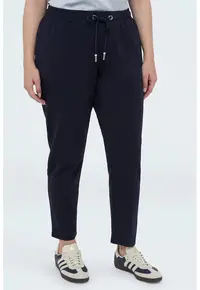 Pantaloni de trening cu croiala conica si talie ajustabila - Albastru ultramarin